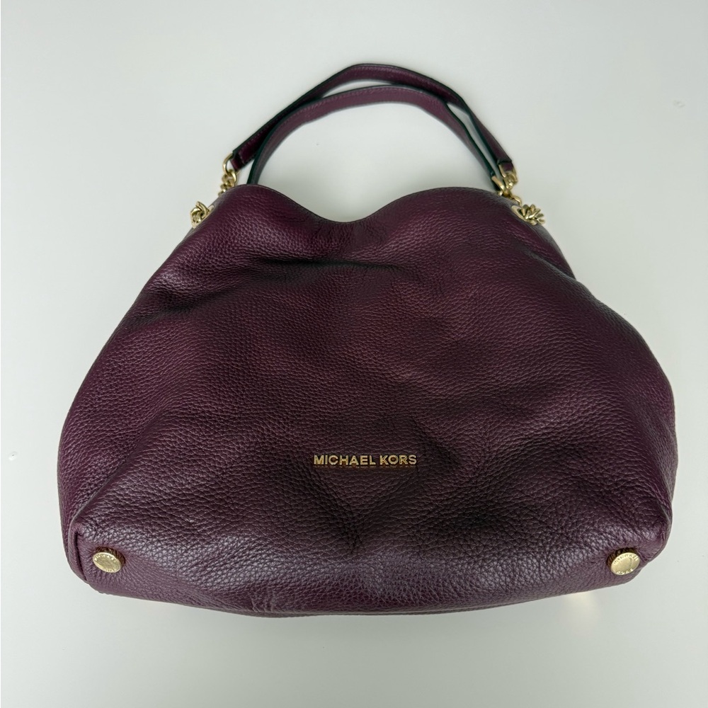 Michael Kors Dark Purple Leather shoulder bag